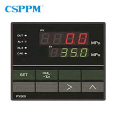 Dual 4 Digit LED 100mA Water Pressure Indicator 0.1 Level Accuracy